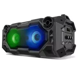 Портативная акустика 2.0 Sven PS-500 SV-018757 черная, 2x18 Вт (RMS), BT, FM, USB, microSD, LED-дисп