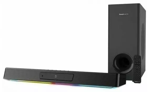 Портативная акустика 2.1 Creative Sound Blaster Katana V2 51MF8380AA000 черная 126Вт BT 1927325