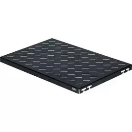 Полка выдвижная TLK TLK-SHFC-400R-BK 19", Ш418хГ400мм,для шкафа глубиной 600мм, черная