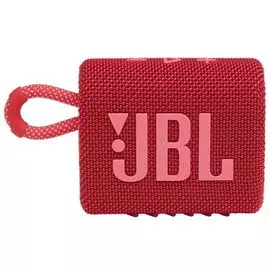 Портативная акустика JBL GO 3 4,2W RMS, BT 5.1, до 5 часов, цвет крсный