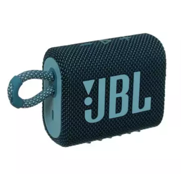 Портативная акустика JBL GO 3 4,2W RMS, BT 5.1, до 5 часов, цвет синий
