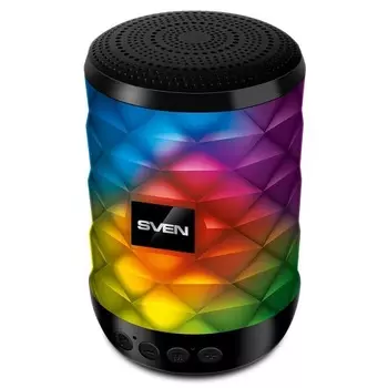 Портативная акустика Sven PS-55 SV-021146 5 Вт (RMS), Bluetooth, USB, microSD, black