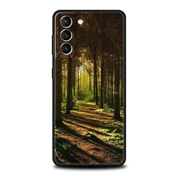 Чехол для телефона «Лес, пляж, восход, горы, природа» для Samsung Galaxy S23 S22 S21 S20 FE Ultra 5G S10 S10E S9 S8 Plus 10 20 Samsung S22 5G
