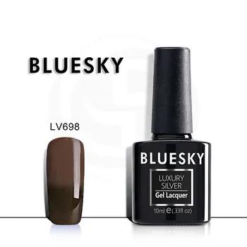 BLUESKY Термо гель-лак Luxury Silver LV682