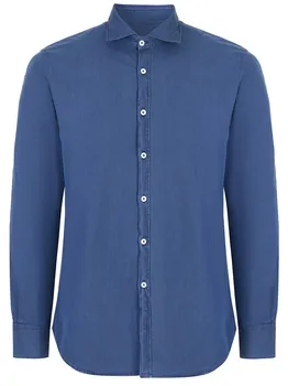 Рубашка Regular Fit хлопковая CANALI