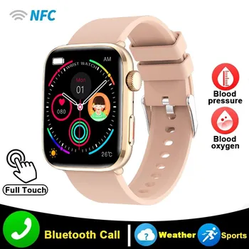 SACOSDING Новые умные часы Bluetooth Calling 1.85 Retina сенсорный экран Здоровье Фитнес-трекер NFC Водонепроницаемый Мульти спортивный режим