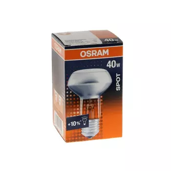 лампа накаливания OSRAM 40Вт E27 2700K 230В рефлектор R63