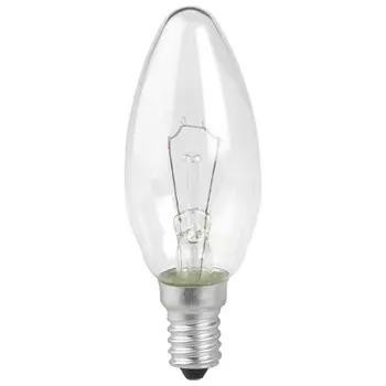 лампа накаливания OSRAM 60Вт E14 2700K 230В свеча С35 прозрачная