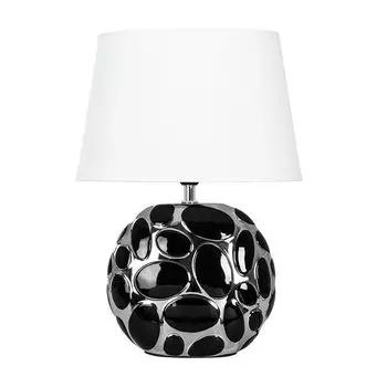 лампа настольная ARTE LAMP Poppy E14 1х40Вт керамика хром