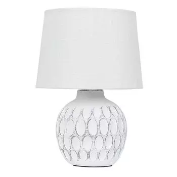лампа настольная ARTE LAMP Scheat E14 1х40Вт керамика белый