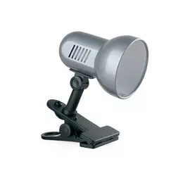 лампа настольная Camelion H-035 серебро 1х60Вт Е27