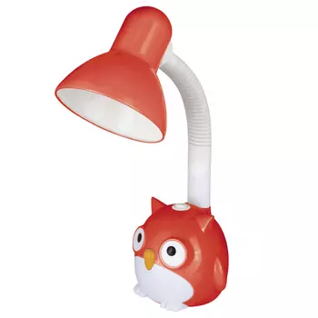 лампа настольная CAMELION Сова KD-380 C04 230В 40Вт E27 красный