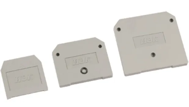 Заглушка IEK YZN10D-ZGL-010-K03 для ЗНИ 10мм.кв 70) серая