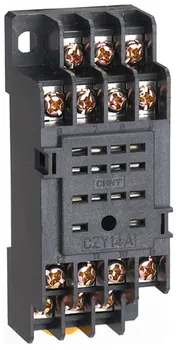 Розетка CHINT 289998 CZT08B-01 для NJDC-17(D)/2Z 2 контакта 10А