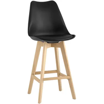 Стул барный Stool Group FRANKFURT черный УТ000025487