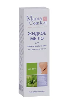 Мыло Mama Com.fort жидкое д/интимной гигиены рн-физиологич гипоаллер, 250 мл
