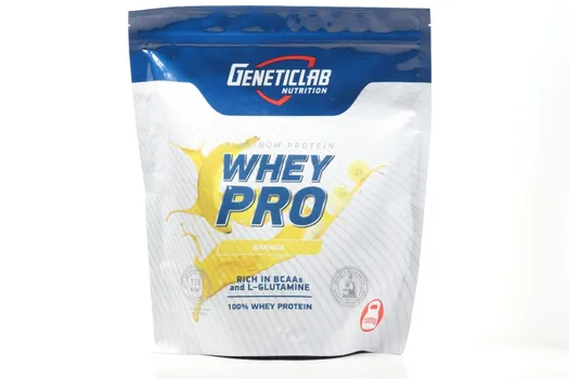 Протеин GENETICLAB Whey Pro (100% WHEY) сывороточный банан, 1 000 г