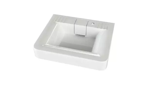 Раковина Bergg Марсель V052D001 595х500, над стиральной машиной, белая