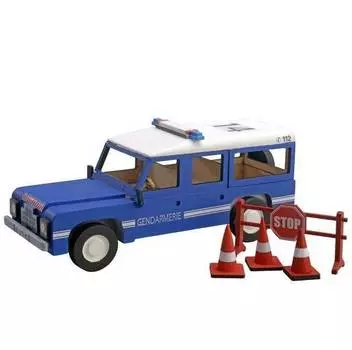 Artesania Latina Сборная деревянная модель автомобиля Land Rover ПОЛИЦИЯ