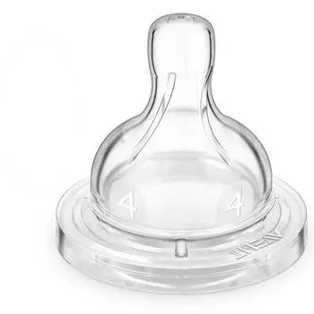Avent Соска Classic+ быстрый поток, 6 мес+, 2 шт.