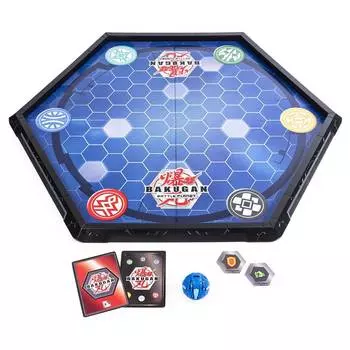 Bakugan игровой набор с ареной и фигуркой-трансформером