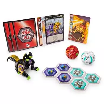 Bakugan Стартовый набор Сезон 2, BARBETRA x AUXILLATAUR