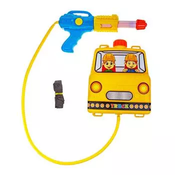 1toy Аквамания Бластер водный "Пожарная команда", с рюкзаком-ёмкостью