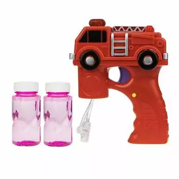 1toy Мы-шарики Пистолет с мыльными пузырями "Пожарная машина", 118 мл