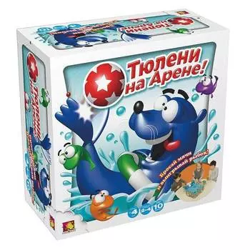 1TOY Настольная игра «Тюлени на арене»