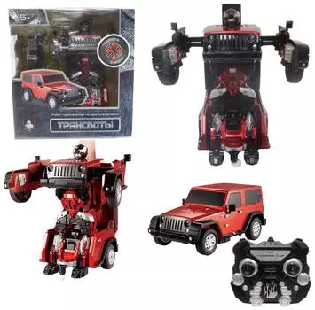 1TOY "Rover - красный" - робот-трансформер на пульте