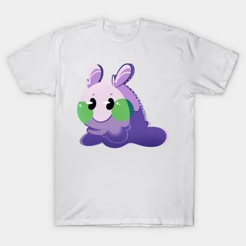 T Shirt Women Slug Harajuku Print Kawaii Tshirt Summer Short Sleeve Female T-Shirt Top Tee S розовый