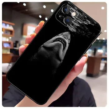 Jaws 1975 Movie Poster Back Case For iPhone 12 13 Pro 11 Pro Max XS X XR 6S 7 8 Plus SE2 12 13 Mini Phone Cover iphone 5 5S