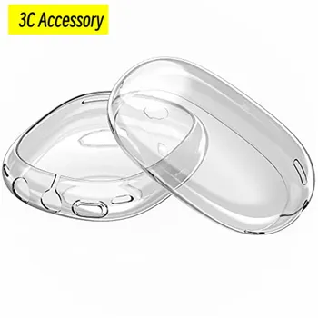 Чехол для Airpod Max, 3D блестящий прозрачный чехол, мягкий защитный чехол от царапин для Apple Air Pods Max, аксессуары для наушников for airpods max
