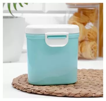 Банка для сыпучих продуктов с мерной ложкой, 13,5×10×15 см