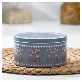 Банка для сыпучих продуктов «Традиция», D=13,5 см, с окном в крышке