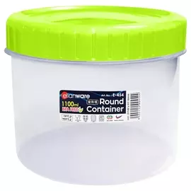 Банка для сыпучих E-454 пластик, 1,1 л