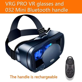 VR виртуальная реальность 3d очки коробка стерео VR шлем для Ios Android Smartphoireless рокер подходит для игр и фильмов VRG PRO VR glasses