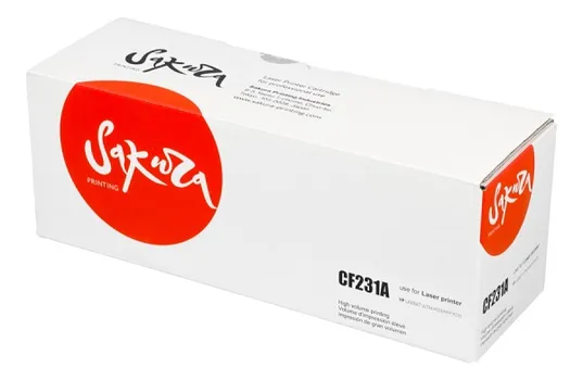 Картридж Sakura SACF231A (HP 31A) для HP LaserJet Ultra M230sdn, 5000 страниц, черный