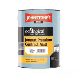 Краска JohnStones Jonmat Emulsion Brilliant White 15 л