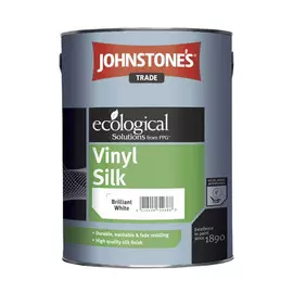 Краска JohnStones Vinyl Silk Brilliant White 5 л