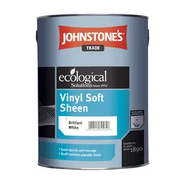 Краска JohnStones Vinyl Soft Sheen Pastel для стен и потолков 5 л