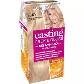 Краска L’Oreal Casting Creme Gloss 1010 254 мл Светло-светло русый пепельный (A5000404)