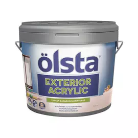 Краска Olsta Exterior Acrylic фасадная База С 2,7 л