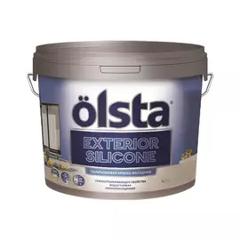 Краска Olsta Exterior Silicone фасадная База А 2,7 л