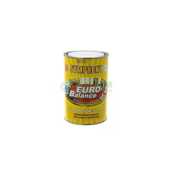 Краска в/э Symphony Euro-Balance 2 0.9л металлическое ведро