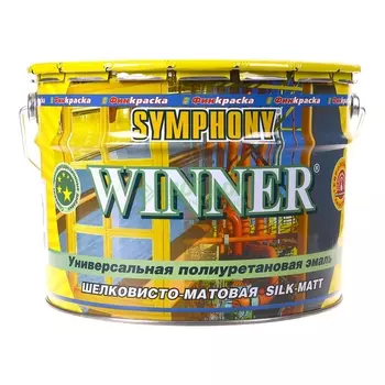 Краска шелковисто-матовая Symphony Winner база А 9л