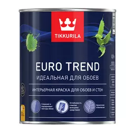 Краска tikkurila euro trend интерьерная для обоев и стен 0.9л