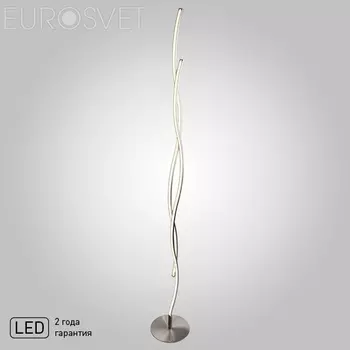 Торшер Eurosvet Hi-tech 80404/2 сатин-никель