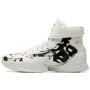 Anta Баскетбольные кроссовки Thompson KT3 High-Top мужские кроссовки белые черные 11941103S-1 40