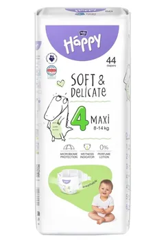 Одноразовые подгузники для детей Bella Baby Happy Soft & Delicate Maxi, 44 шт
